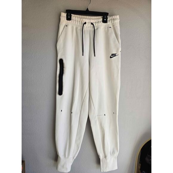 Nike Sportswear Tech Fleece Joggers Sweatpants Women's Small White - Picture 1 of 8
